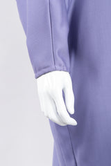 Recess Los Angeles Vintage Alek Singer Tapered Silk Cocoon Shift Dress