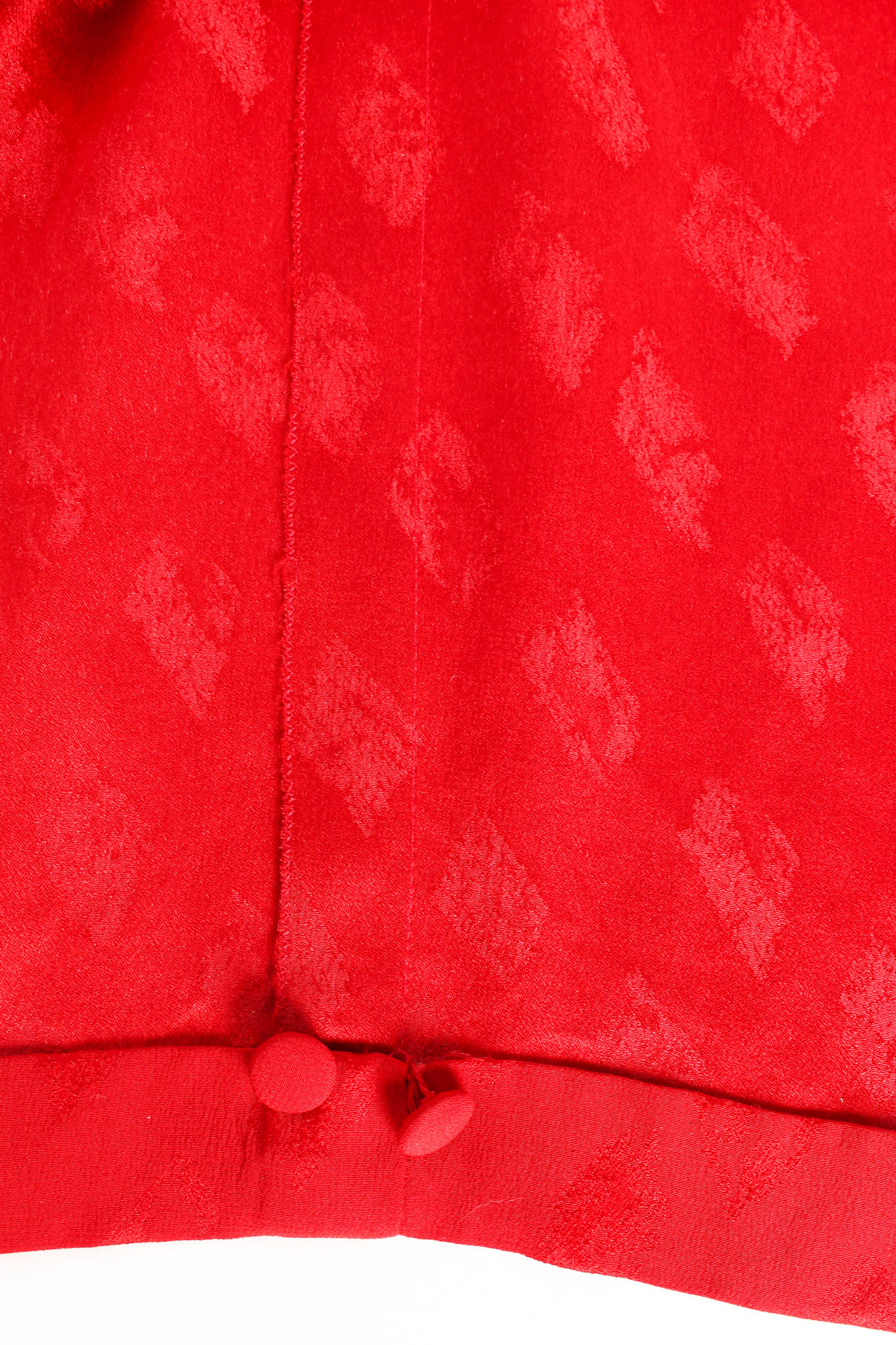 Vintage Andrea Odicini Silk Stripe Dye Tunic Dress hem spare buttons @ Recess Los Angeles