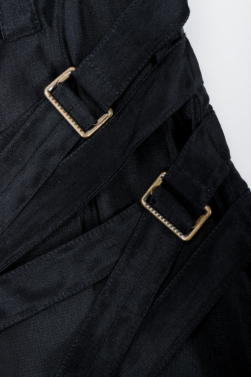 Vintage Ann Demeulemeester Gothic Multi-Strap Waist Pant Strap detail at Recess