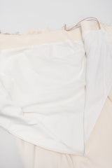 Recess Los Angeles Vintage Ann Lawrence Floral Sequin One-Shoulder Dress