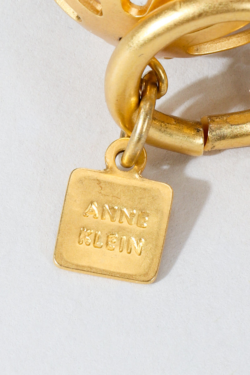 Vintage Annie Klein Signature Logo Charm