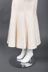 Recess Los Angeles Vintage Apropos Romantic Lace Damask Jacket & Mermaid Skirt Set