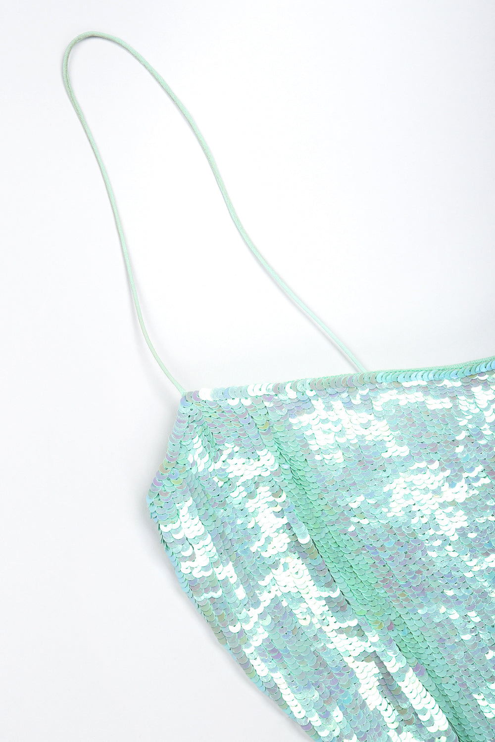 Vintage Badgley Mischka Iridescent Sequin Mermaid Gown – Recess