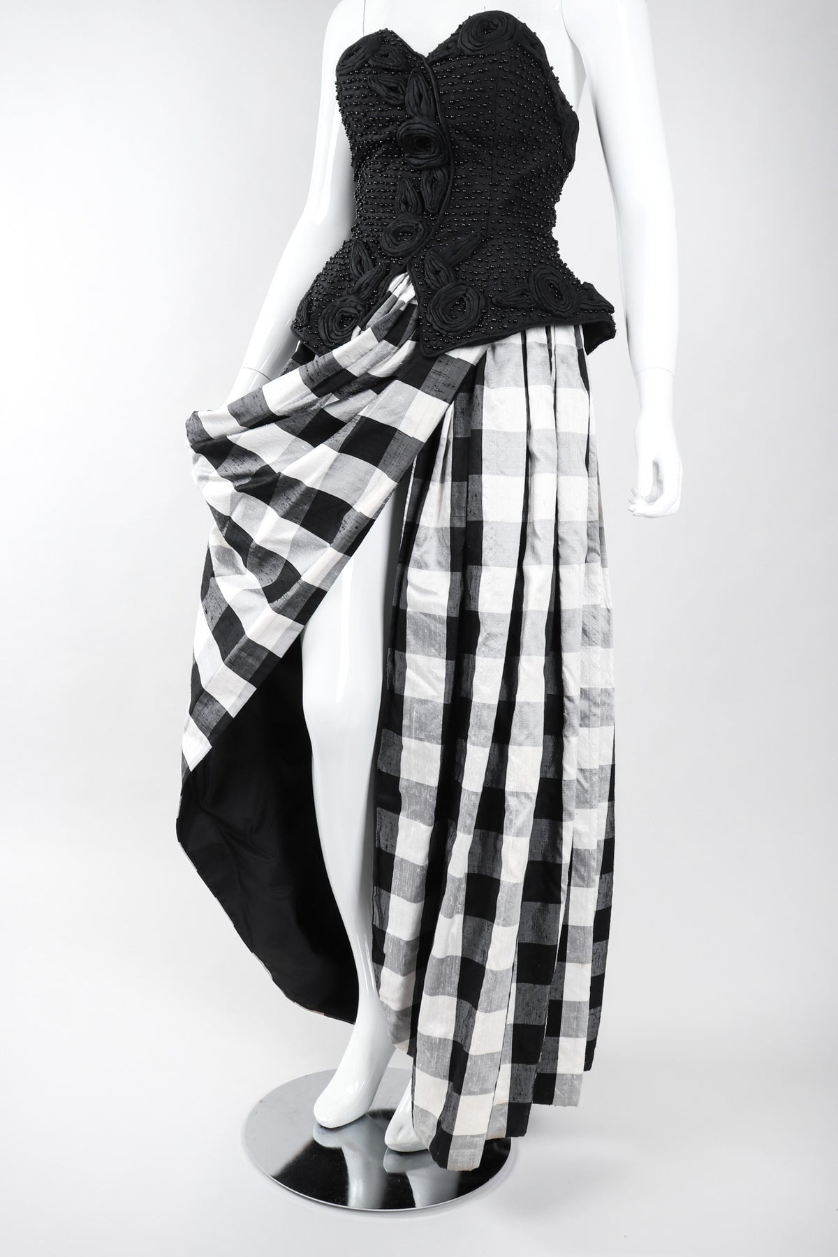 Gingham ball gown skirt deals