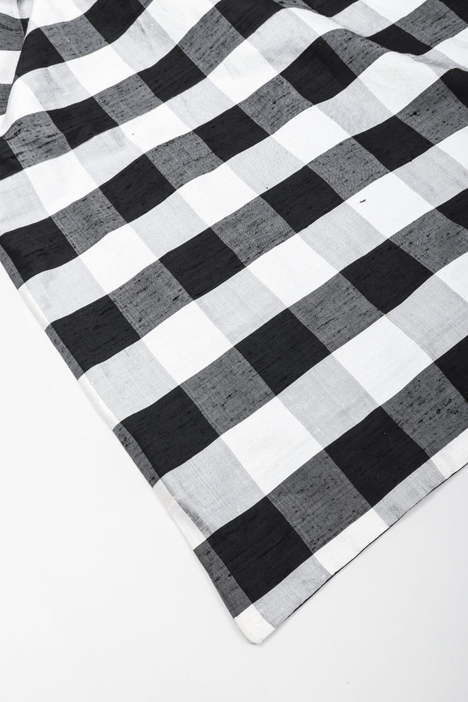 Recess Los Angeles Vintage Baracci Silk Gingham Bustier Ball Gown