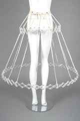 Recess Designer Consignment Vintage Belle O'The Ball Hoop Collapsible Crinoline Skirt Frame 1940s 1950s Mary Clayton Atlanta Georgia Wedding Bridal Petticoat