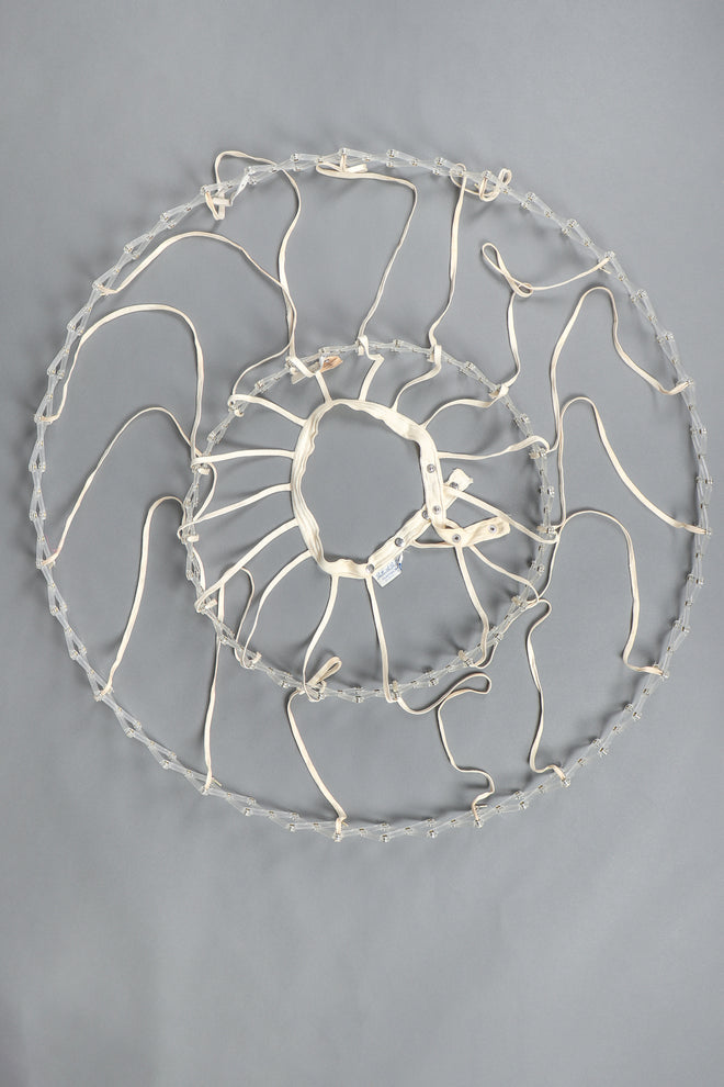 Recess Designer Consignment Vintage Belle O'The Ball Hoop Collapsible Crinoline Skirt Frame 1940s 1950s Mary Clayton Atlanta Georgia Wedding Bridal Petticoat