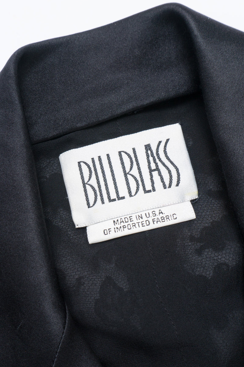 Bill Blass Lace Tuxedo Jacket