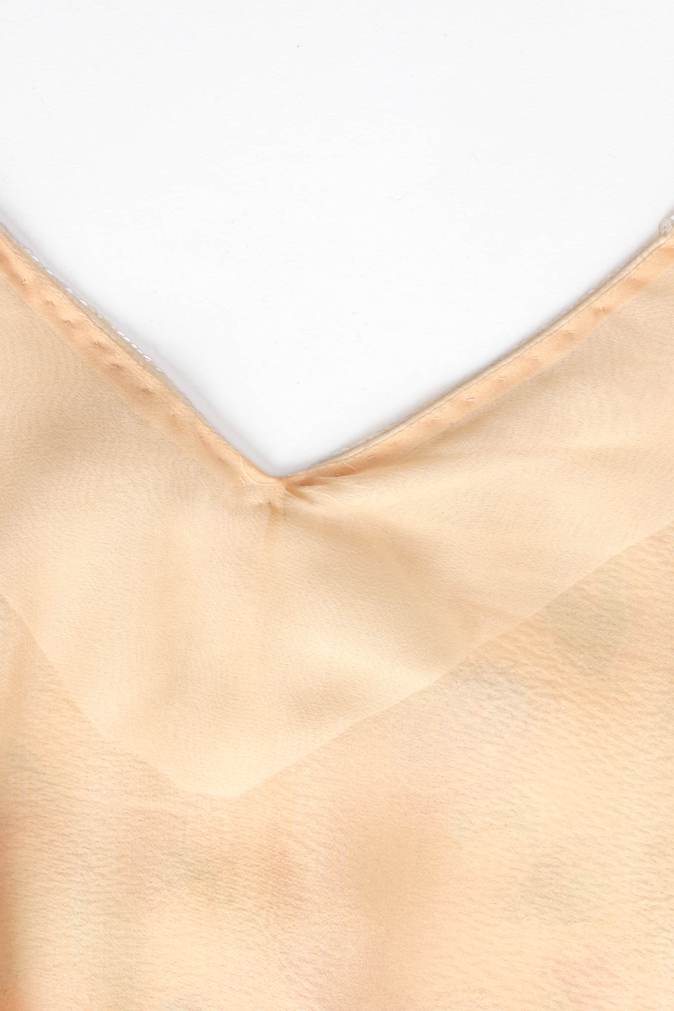 Vintage Bill Blass Pixel Sequin Floral Blouse liner/neckline  @ Recess Los Angeles