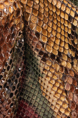 Vintage Bill Blass Ombré Snakeskin Blazer python snake close @ Recess Los Angeles