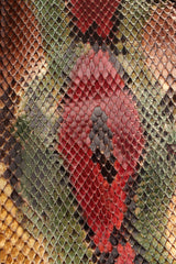 Vintage Bill Blass Ombré Python Leather Blazer ombre print @ Recess Los Angeles