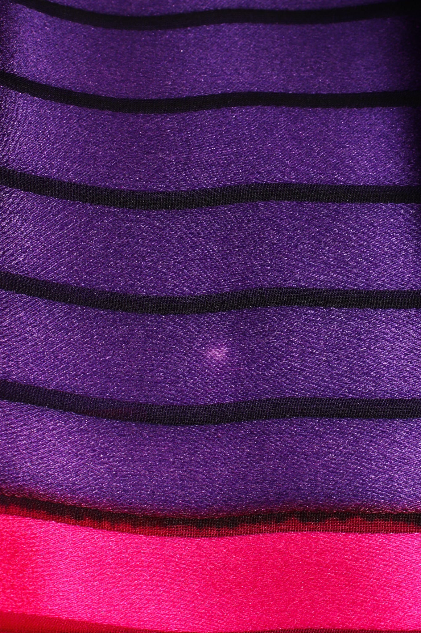 Vintage Bill Blass Sheer Stripe Silk Skirt spot at Recess Los Angeles