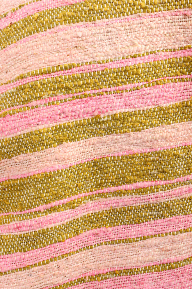 Vintage Bill Marre Woven Stripe Print Peacoat woven print close  @ Recess Los Angeles