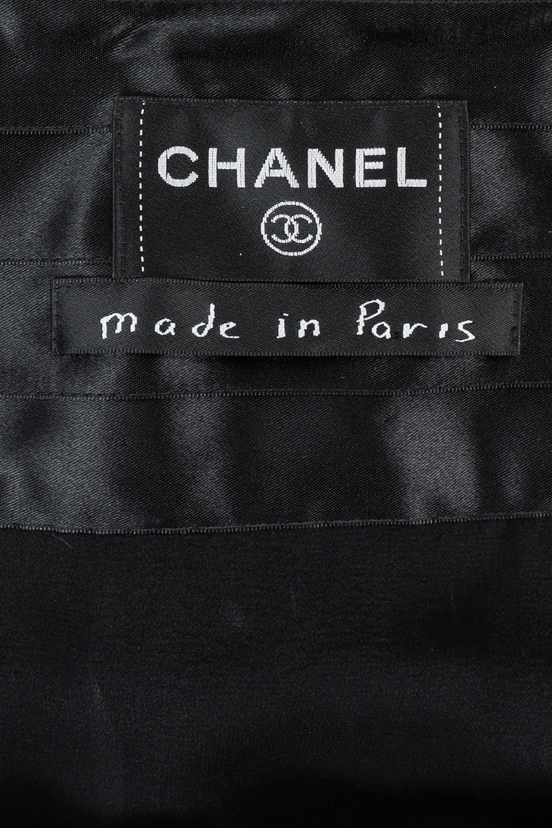 Chanel 2005A Ribbon Car Wash Silk Skirt