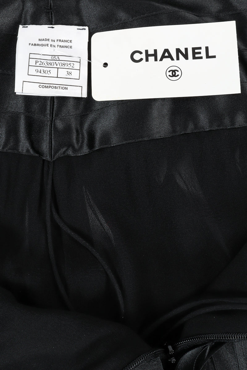 Vintage Chanel 2005A Ribbon Car Wash Silk Skirt original tags @ Recess LA