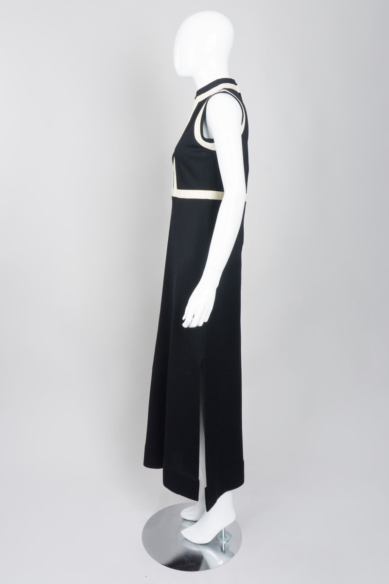 Rudi Gernreich - White Sleeveless Cutout Dress