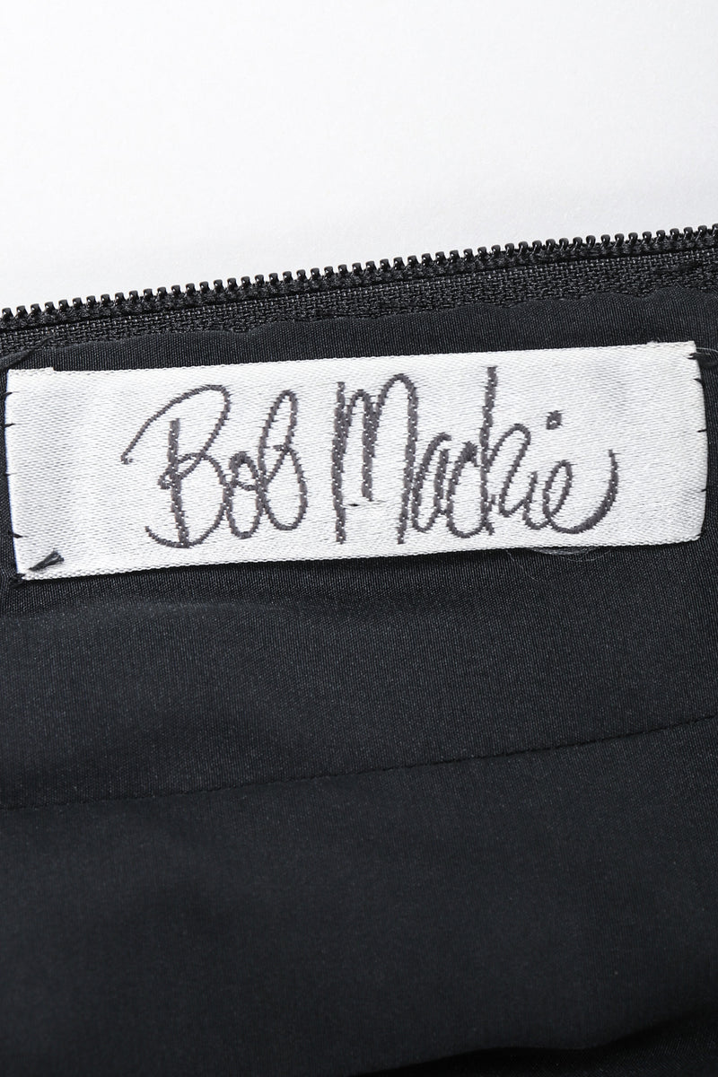 Recess Los Angeles Vintage Bob Mackie Velvet Lamé Corset Gown