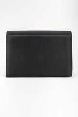 Recess Los Angeles Designer Consignment Vintage Bob Mackie Tassel Fringe Satin Clutch Bag