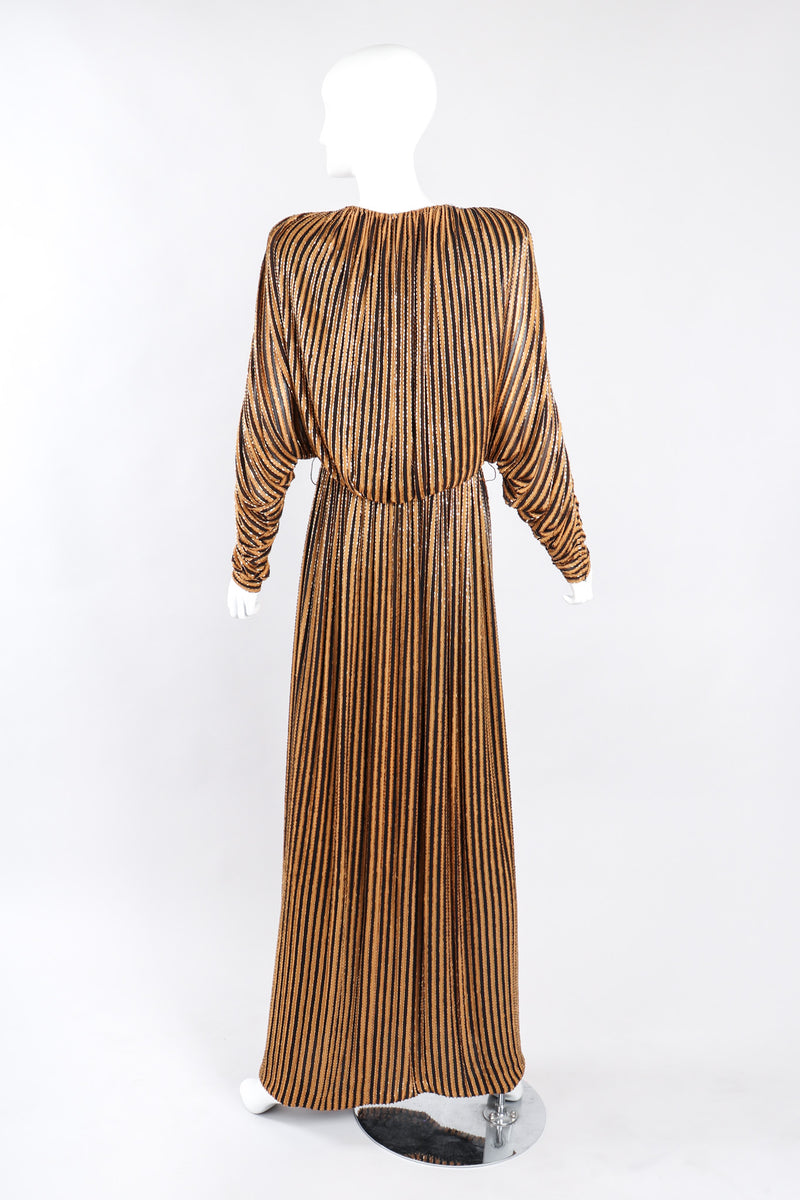 Vintage Bob Mackie Beaded Stripe Batwing Gown – Recess