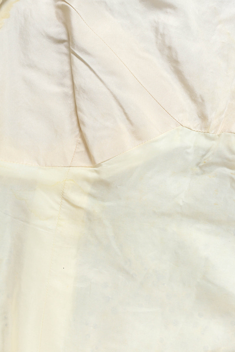 Vintage Bonwit Teller Posh Pearl & Rhinestone Dress liner @ Recess LA
