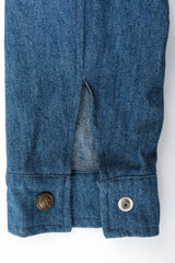 Vintage Helen Neufeld Bookjackets Destination Covers Denim Jacket sleeves/buttons @ Recess Los Angeles