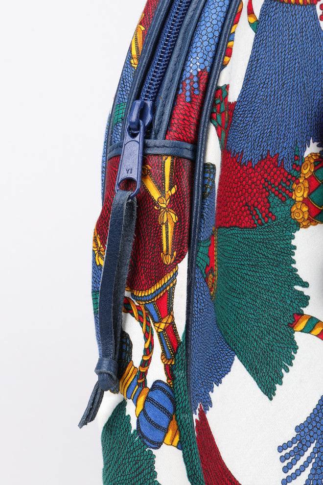 Recess Los Angeles Vintage Bottega Veneta Tassel Print Round Tassel Bag