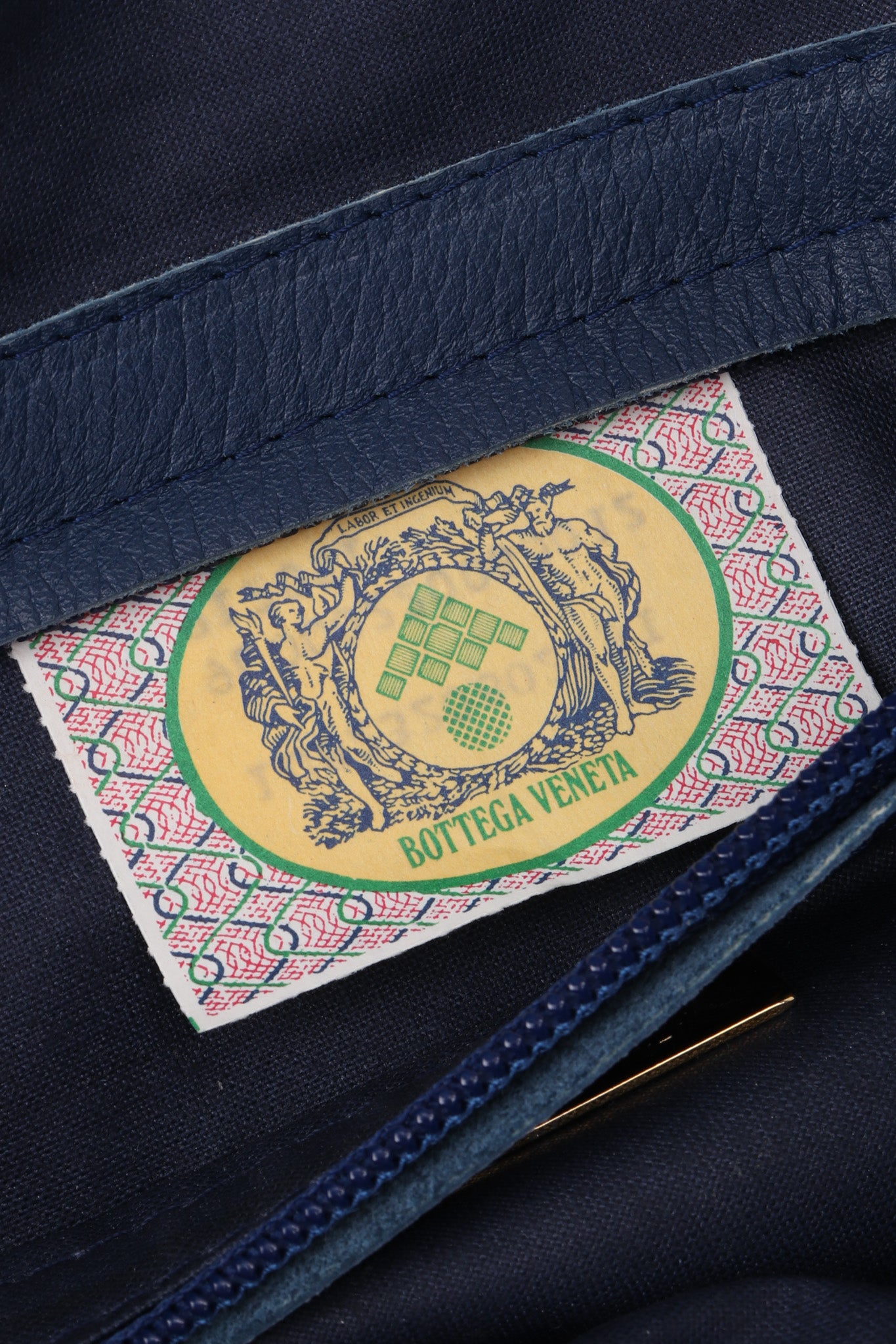 Recess Los Angeles Vintage Bottega Veneta Tassel Print Round Tassel Bag