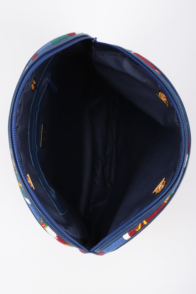 Recess Los Angeles Vintage Bottega Veneta Tassel Print Round Tassel Bag