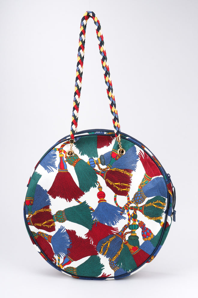 Recess Los Angeles Vintage Bottega Veneta Tassel Print Round Tassel Bag