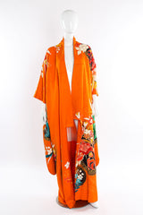 Japanese metallic floral kimono on mannequin @recessla