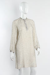 Vintage Bullocks Wilshire Mod Rhinestone Shift Dress on Mannequin crop at Recess Los Angeles