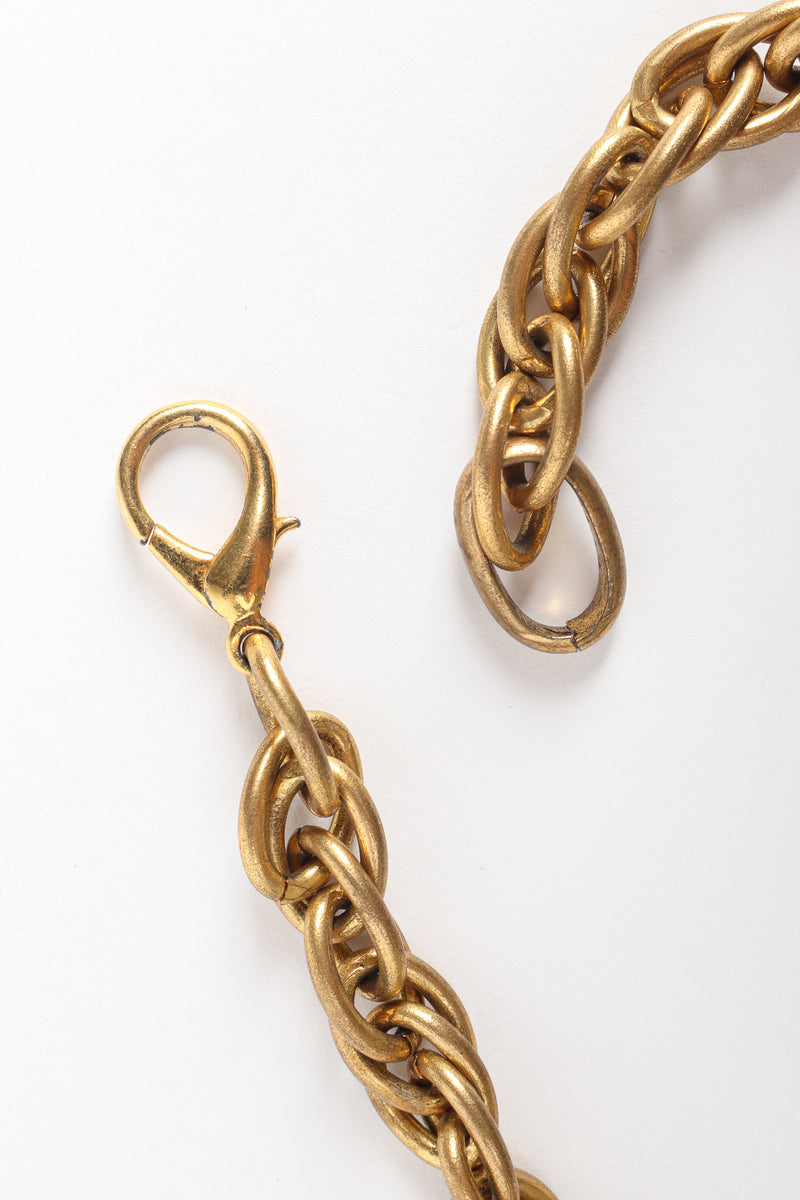 Vintage Butler & Wilson Flaming Love Pendant Necklace spring ring clasp @ Recess LA