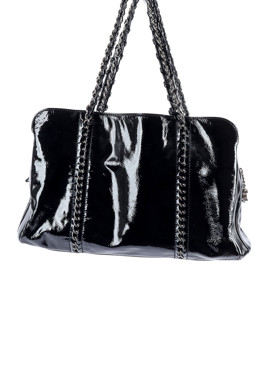 バッグ CHANEL Chanel 2007 Resort Luxe Ligne Patent Tote – Recess