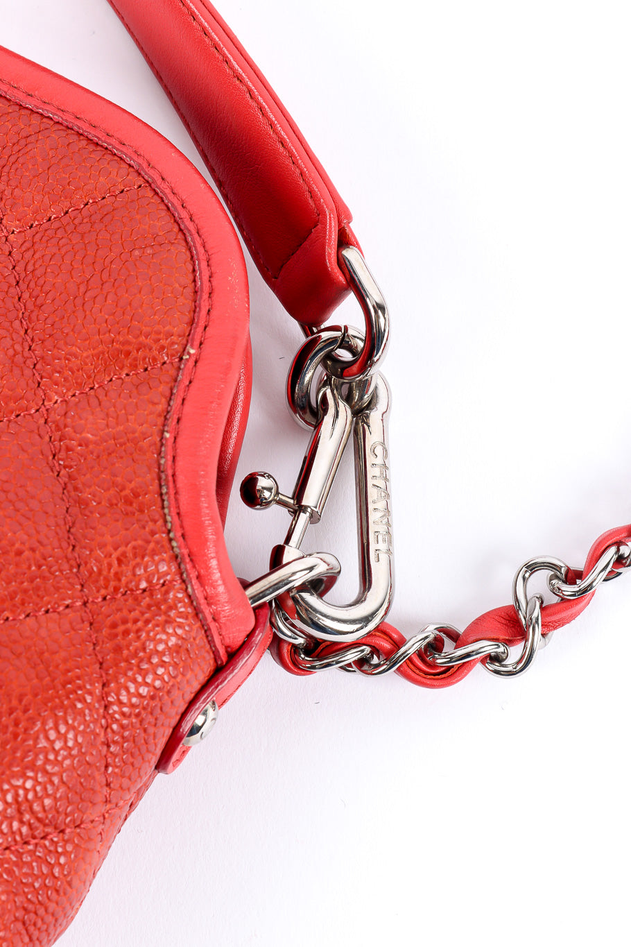 French riviera quilted hobo bag hardware details @recessla