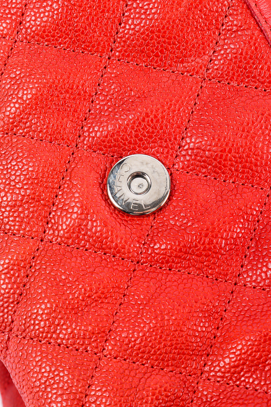 French riviera quilted hobo bag clasp detail @recessla