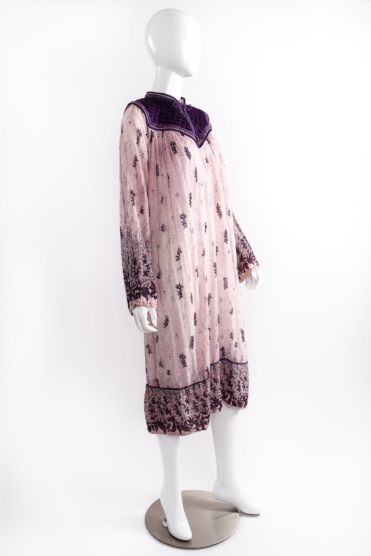 Vintage California Dream Indian Cotton Gauze Shift Dress – Recess