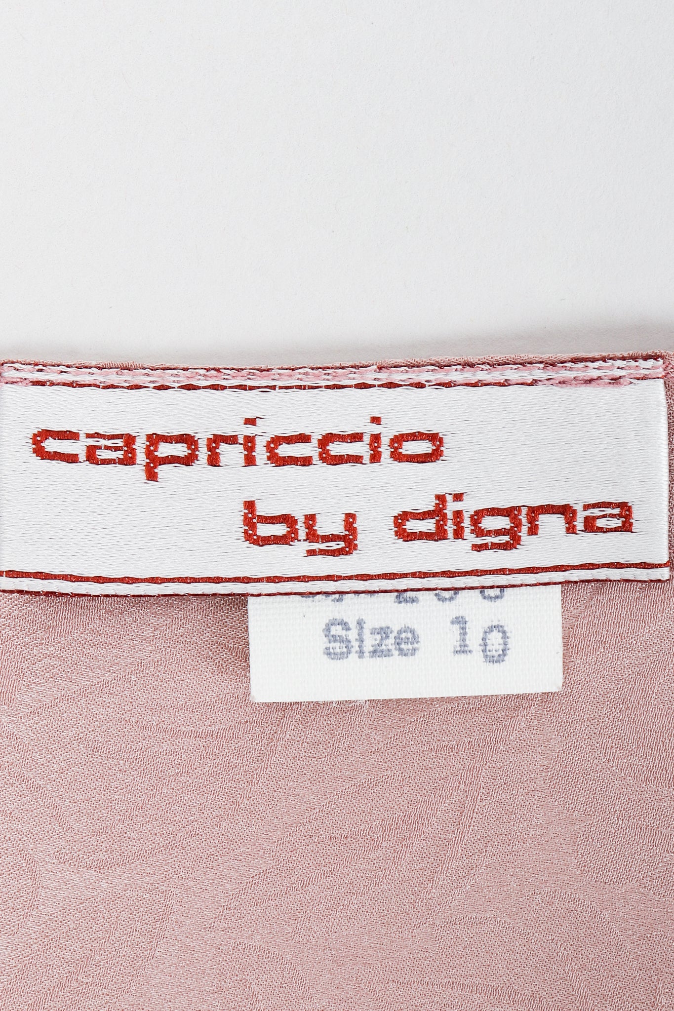 Vintage Capriccio by Digna Lace Trimmed Blouse & Skirt Set Label at Recess Los Angeles