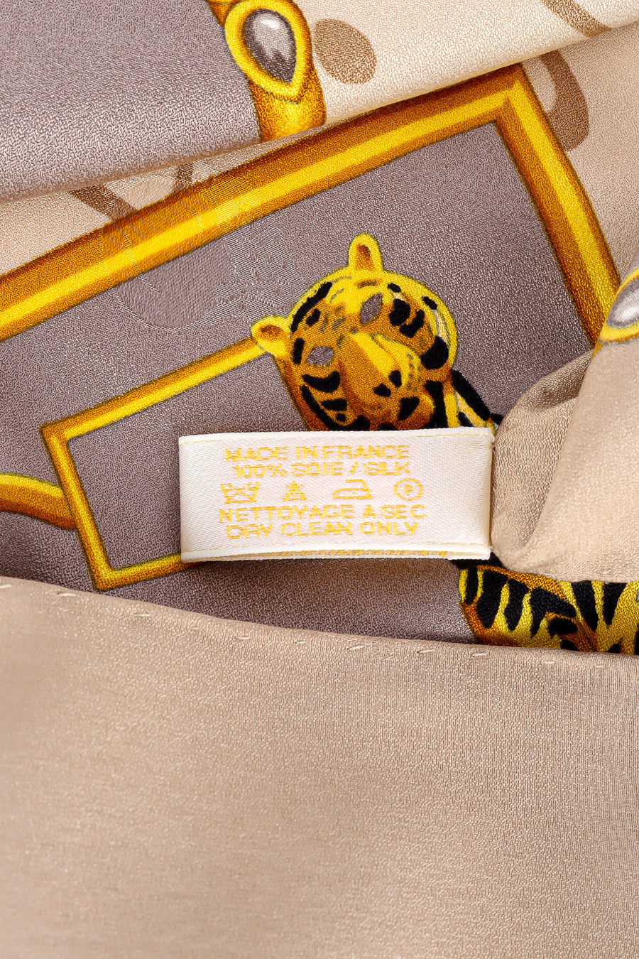 Vintage Cartier Bejeweled Pattern Scarf – Recess