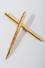 Vintage Must de Cartier Gold Pen & Pencil