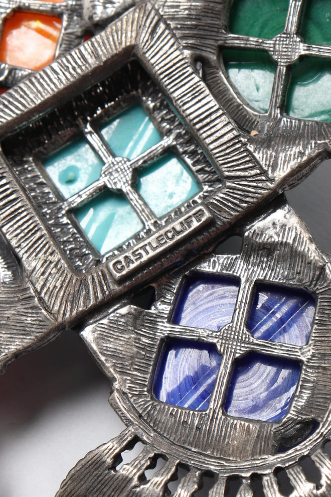 Recess Los Angeles Vintage Lawrence Larry Vrba Mayan Aztec Medallion Pendant