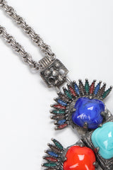 Recess Los Angeles Vintage Lawrence Larry Vrba Mayan Aztec Medallion Pendant