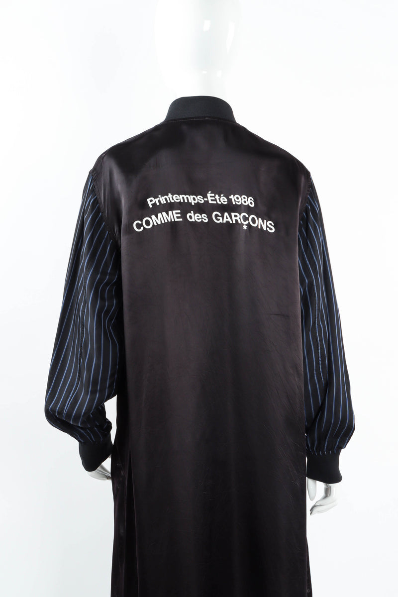 Comme des Garçons 2016 Re-Edition 1986 Staff Coat back text @ Recess Los Angeles