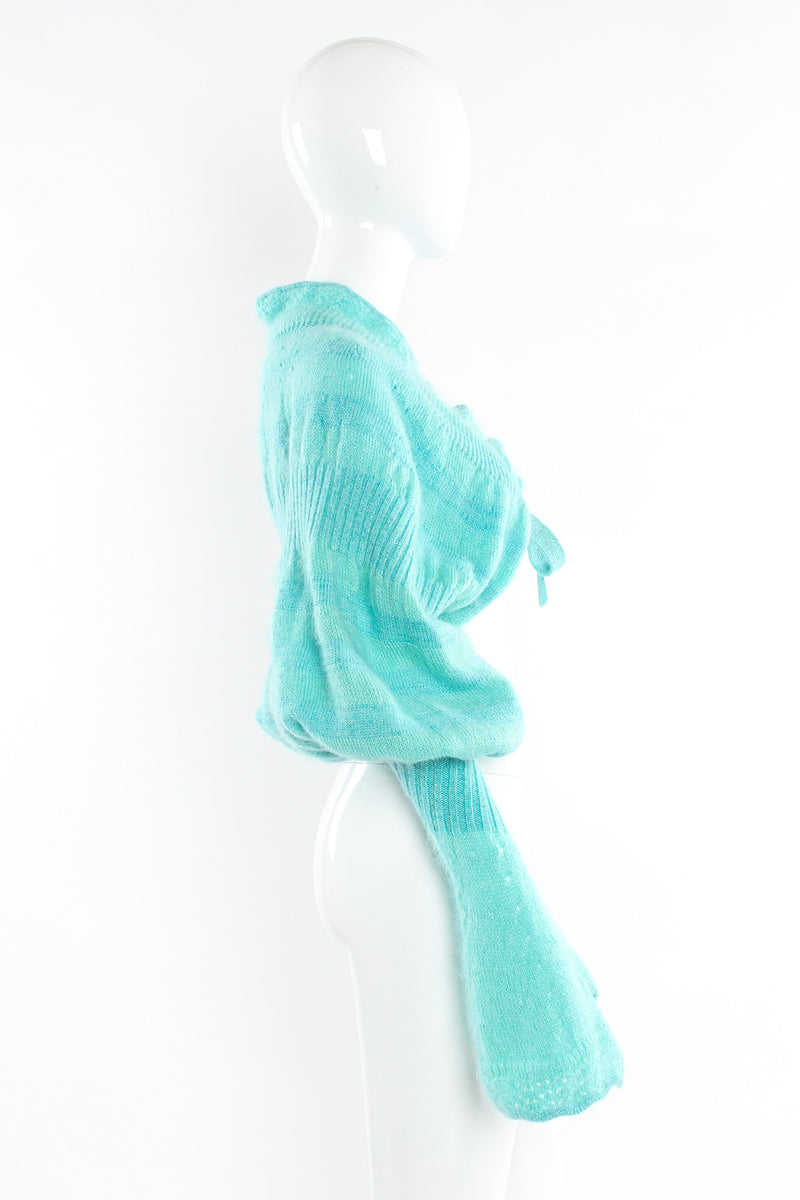 Tao Comme de Garçons 2008 A/W Wool Sweater Shrug mannequin side @ Recess LA