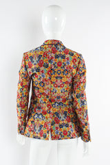 Celine Floral Damask Blazer mannequin back @ Recess LA