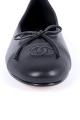 Ballet flats by Chanel toe close @recessla