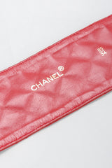 Recess Los Angeles Vintage Chanel Quilted CC Buckle Belt
