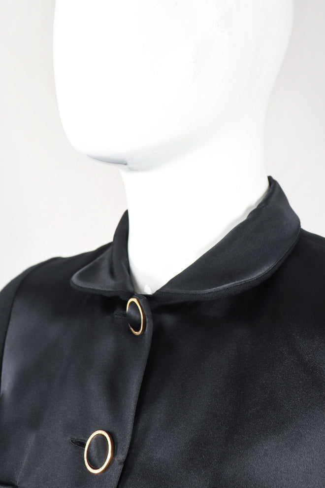 Recess Los Angeles Vintage Chanel Contrast Jacket & Pleated Skirt Set