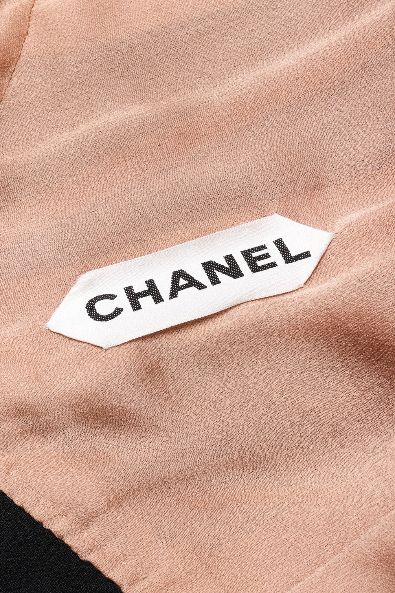 Recess Los Angeles Vintage Chanel Numbered Halter Corset Camellia Cocktail Dress LBD