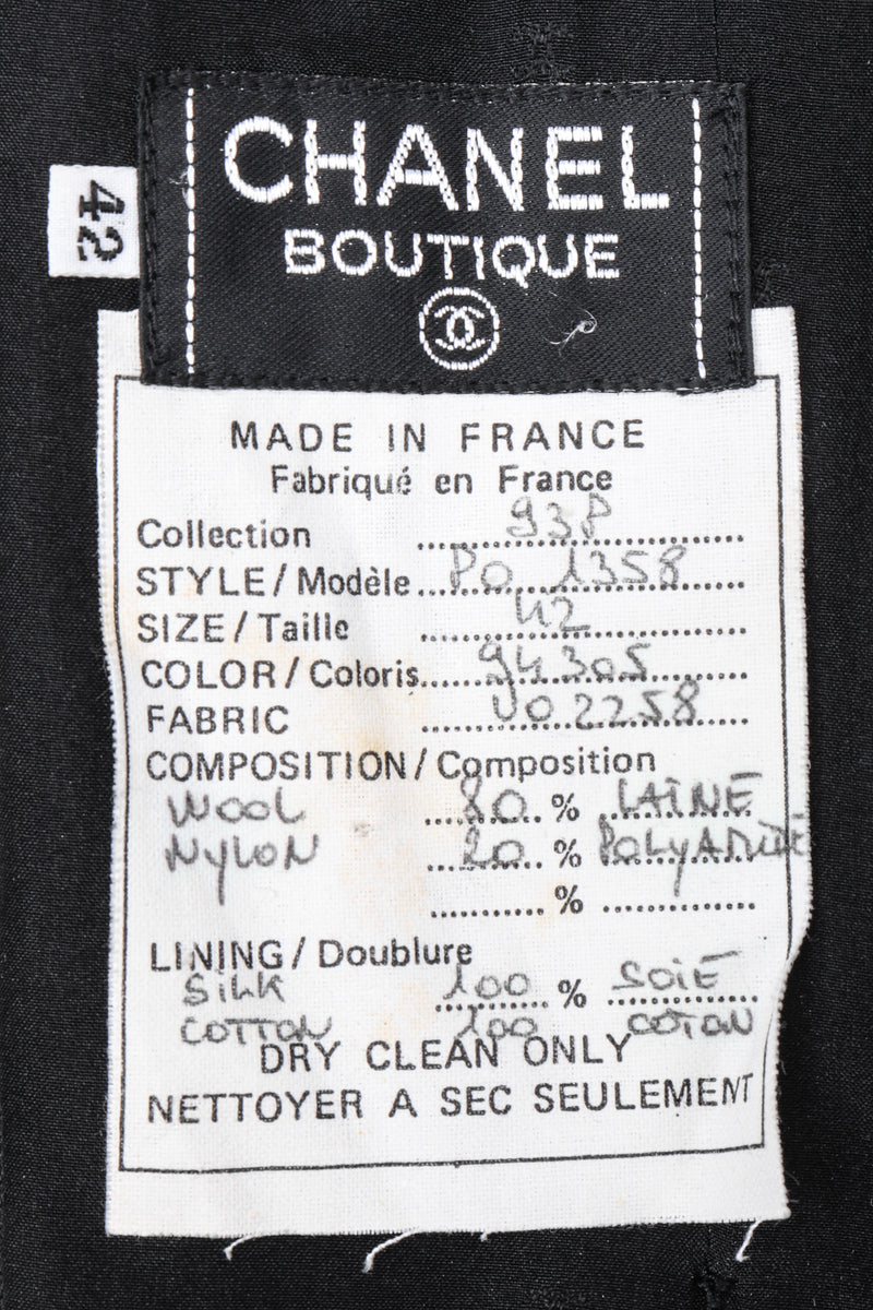 Vintage Chanel Bouclé Boned Corset Tank – Recess