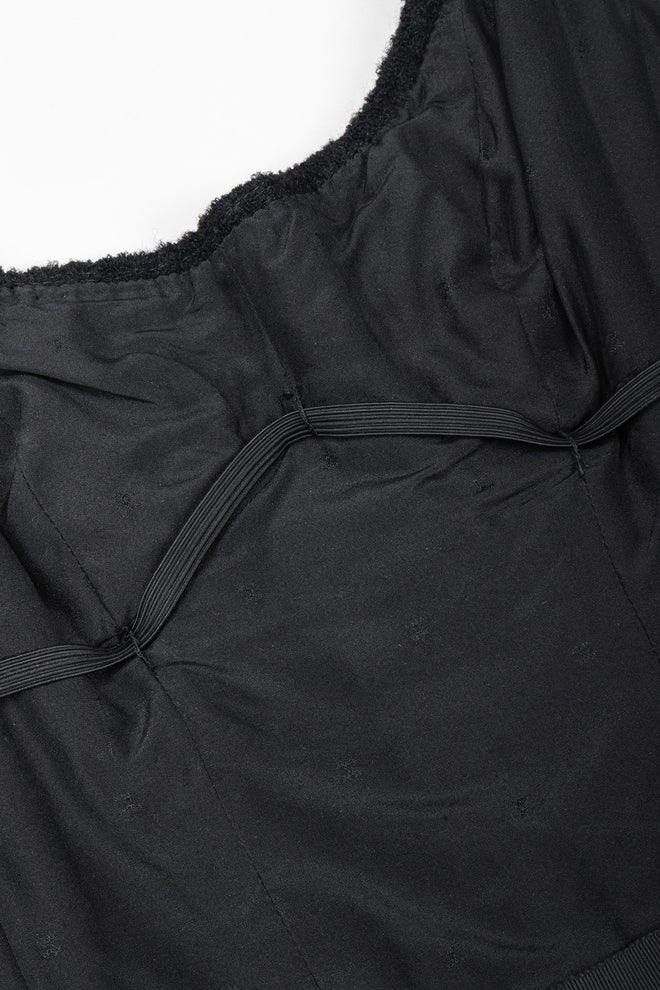 Recess Los Angeles Vintage Chanel Bouclé Boned Corset Tank